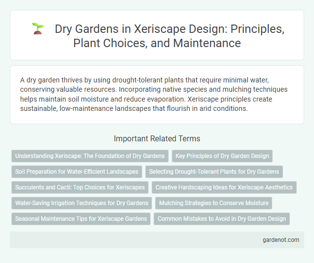 Dry Gardens in Xeriscape Design: Principles, Plant Choices, and Maintenance