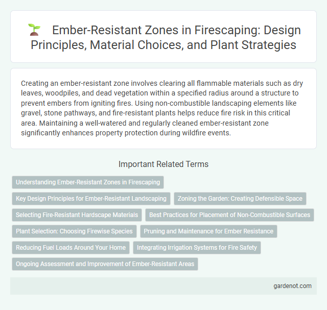 Ember-Resistant Zones in Firescaping: Design Principles, Material Choices, and Plant Strategies