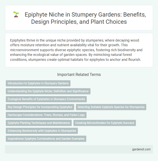 Epiphyte Niche in Stumpery Gardens: Benefits, Design Principles, and Plant Choices