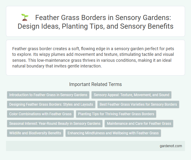 Feather Grass Borders in Sensory Gardens: Design Ideas, Planting Tips, and Sensory Benefits