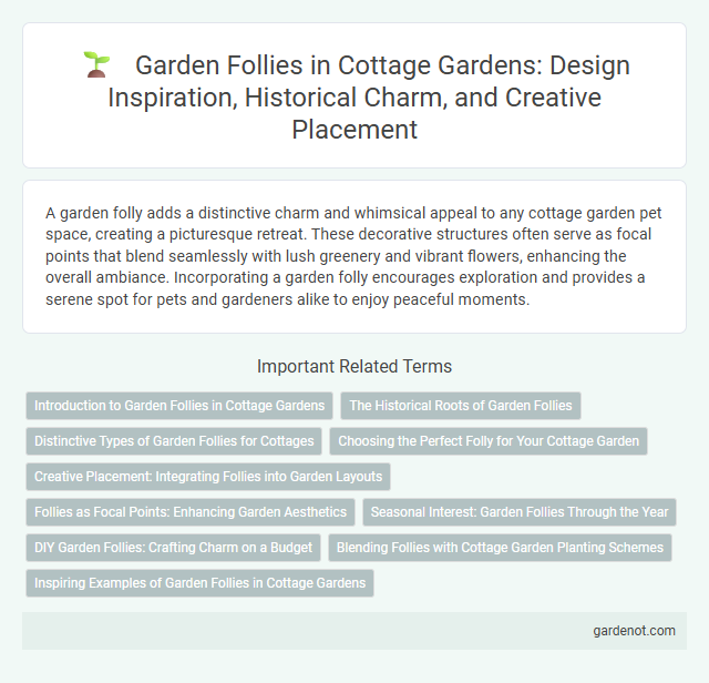 Garden Follies in Cottage Gardens: Design Inspiration, Historical Charm, and Creative Placement