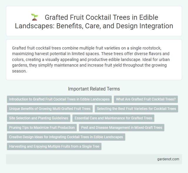 Grafted Fruit Cocktail Trees in Edible Landscapes: Benefits, Care, and Design Integration