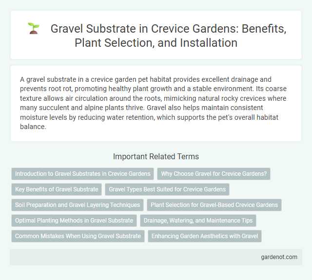 Gravel Substrate in Crevice Gardens: Benefits, Plant Selection, and Installation