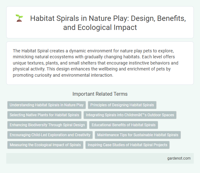 Habitat Spirals in Nature Play: Design, Benefits, and Ecological Impact