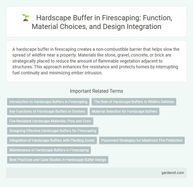 Hardscape Buffer in Firescaping: Function, Material Choices, and Design Integration