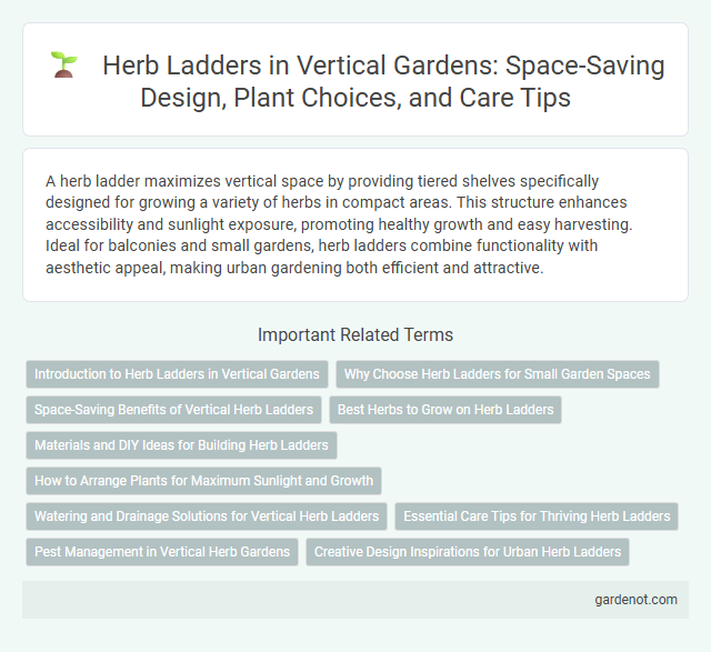 Herb Ladders in Vertical Gardens: Space-Saving Design, Plant Choices, and Care Tips