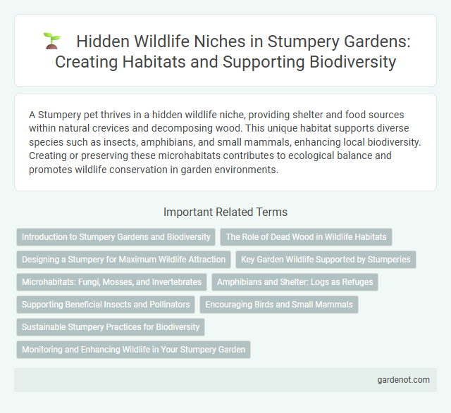 Hidden Wildlife Niches in Stumpery Gardens: Creating Habitats and Supporting Biodiversity