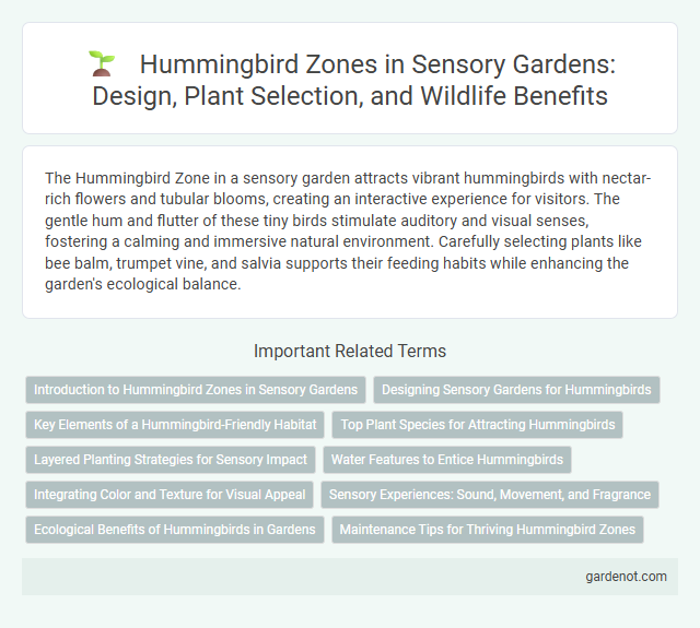 Hummingbird Zones in Sensory Gardens: Design, Plant Selection, and Wildlife Benefits