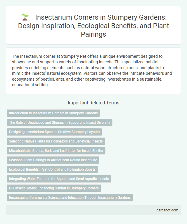 Insectarium Corners in Stumpery Gardens: Design Inspiration, Ecological Benefits, and Plant Pairings