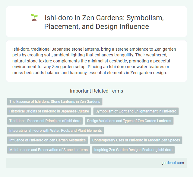 Ishi-doro in Zen Gardens: Symbolism, Placement, and Design Influence