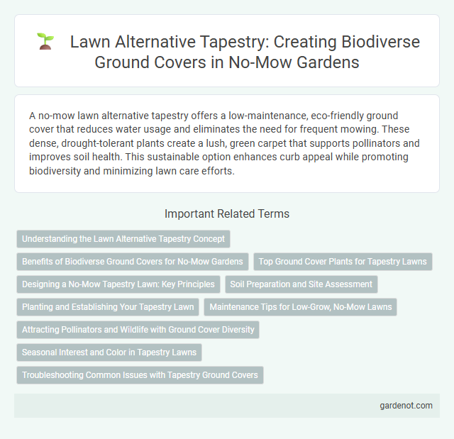Lawn Alternative Tapestry: Creating Biodiverse Ground Covers in No-Mow Gardens