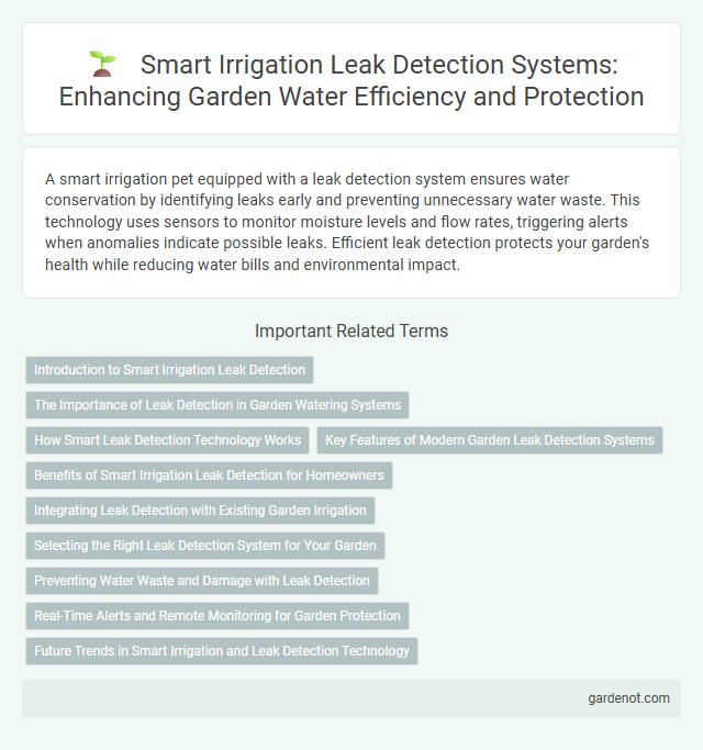 Smart Irrigation Leak Detection Systems: Enhancing Garden Water Efficiency and Protection