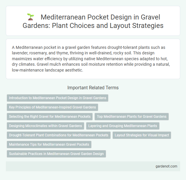 Mediterranean Pocket Design in Gravel Gardens: Plant Choices and Layout Strategies
