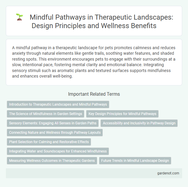 Mindful Pathways in Therapeutic Landscapes: Design Principles and Wellness Benefits