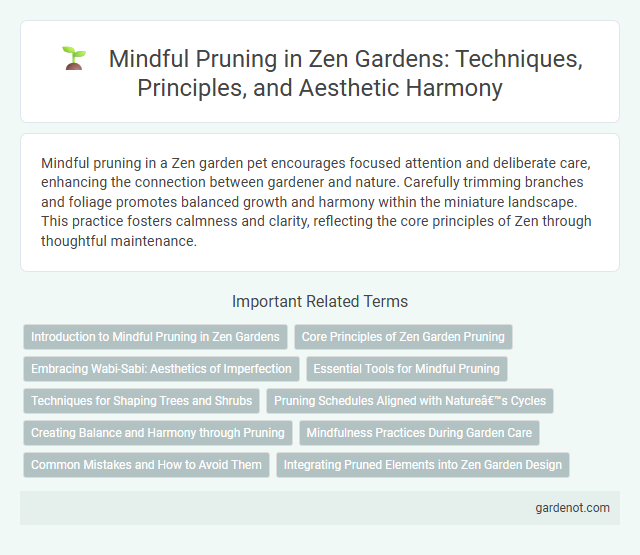 Mindful Pruning in Zen Gardens: Techniques, Principles, and Aesthetic Harmony