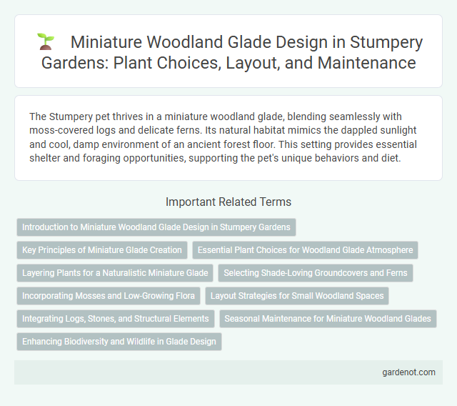Miniature Woodland Glade Design in Stumpery Gardens: Plant Choices, Layout, and Maintenance