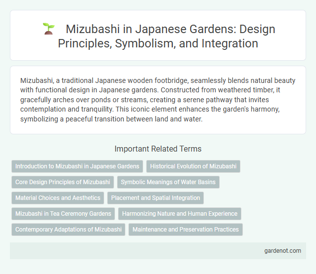 Mizubashi in Japanese Gardens: Design Principles, Symbolism, and Integration