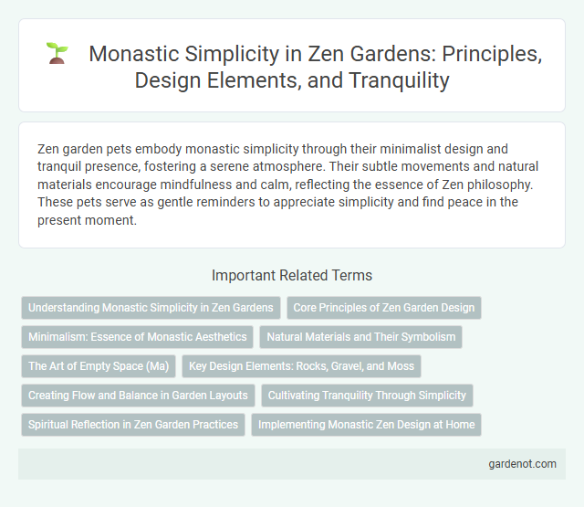 Monastic Simplicity in Zen Gardens: Principles, Design Elements, and Tranquility