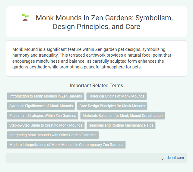 Monk Mounds in Zen Gardens: Symbolism, Design Principles, and Care