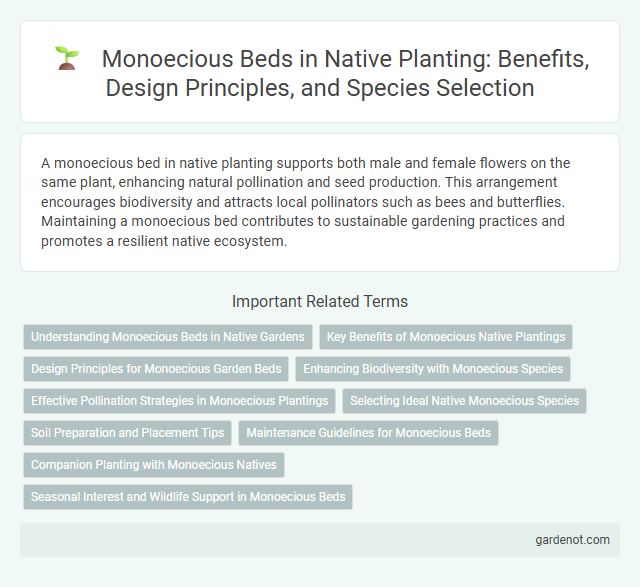 Monoecious Beds in Native Planting: Benefits, Design Principles, and Species Selection