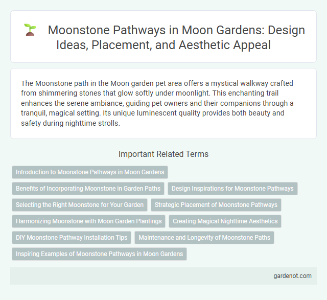 Moonstone Pathways in Moon Gardens: Design Ideas, Placement, and Aesthetic Appeal