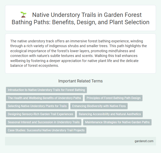 Native Understory Trails in Garden Forest Bathing Paths: Benefits, Design, and Plant Selection
