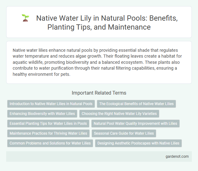 Native Water Lily in Natural Pools: Benefits, Planting Tips, and Maintenance