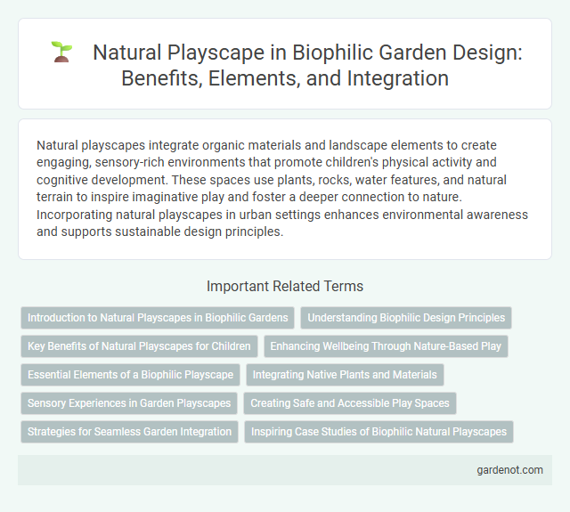 Natural Playscape in Biophilic Garden Design: Benefits, Elements, and Integration
