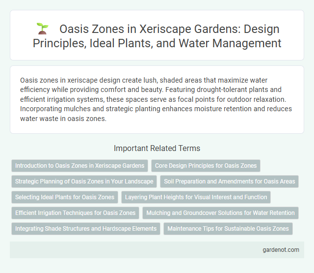 Oasis Zones in Xeriscape Gardens: Design Principles, Ideal Plants, and Water Management