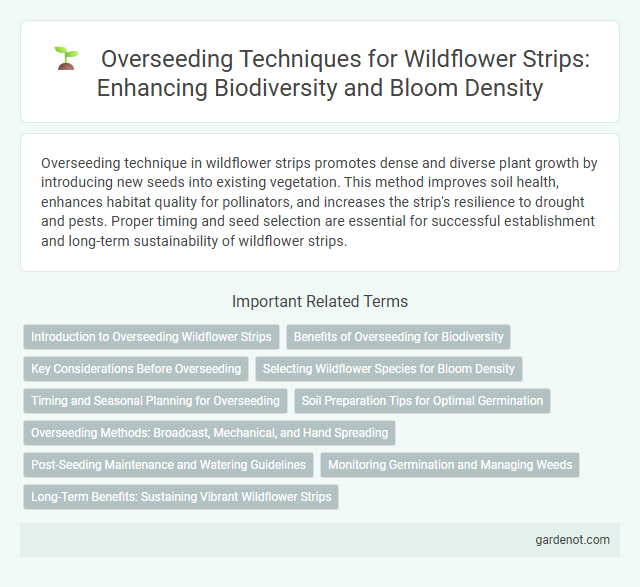 Overseeding Techniques for Wildflower Strips: Enhancing Biodiversity and Bloom Density
