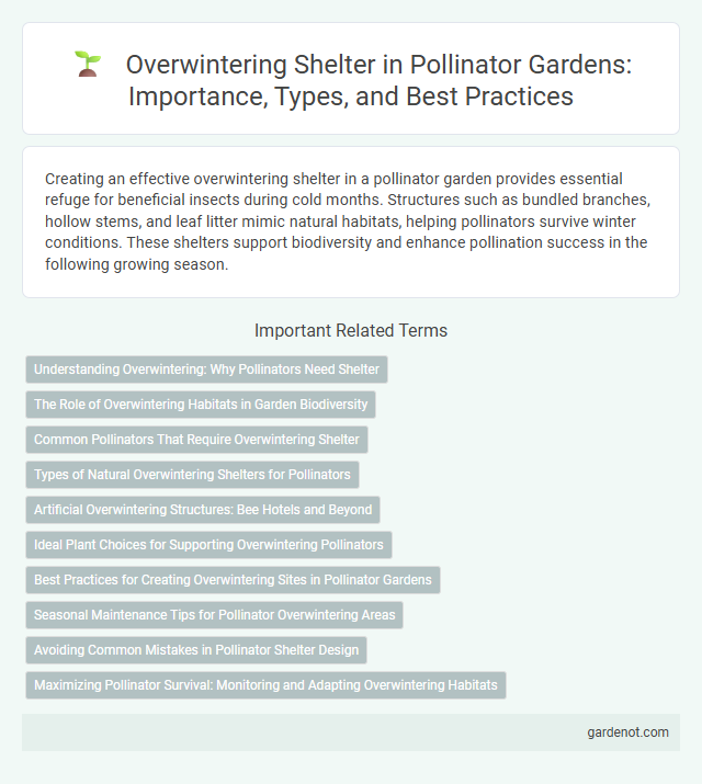 Overwintering Shelter in Pollinator Gardens: Importance, Types, and Best Practices