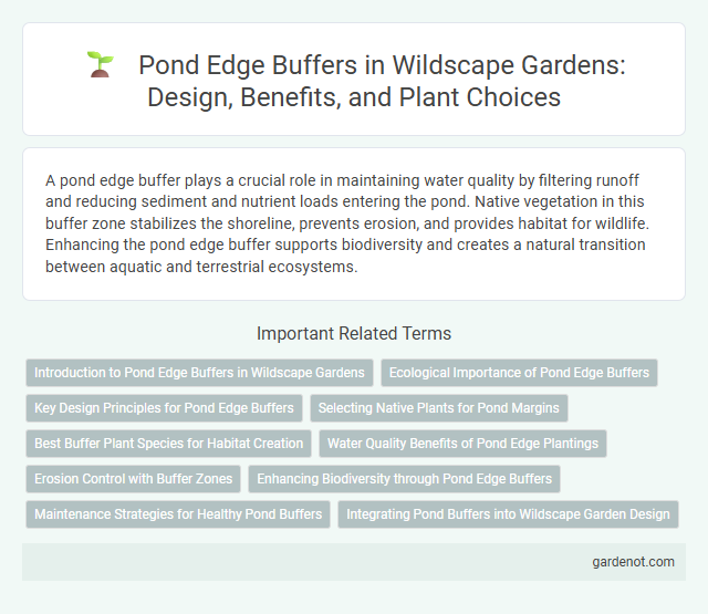 Pond Edge Buffers in Wildscape Gardens: Design, Benefits, and Plant Choices