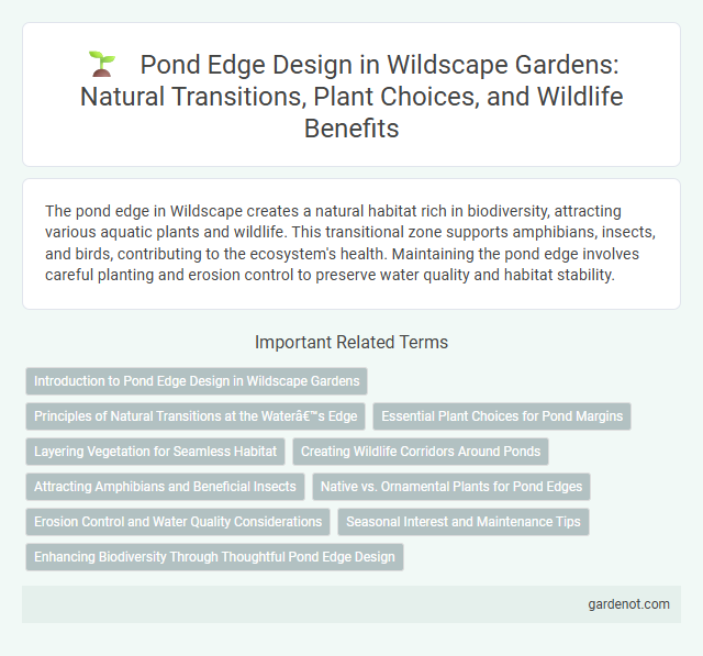 Pond Edge Design in Wildscape Gardens: Natural Transitions, Plant Choices, and Wildlife Benefits