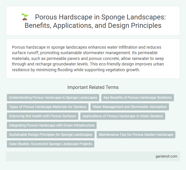 Porous Hardscape in Sponge Landscapes: Benefits, Applications, and Design Principles