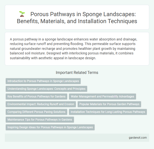 Porous Pathways in Sponge Landscapes: Benefits, Materials, and Installation Techniques