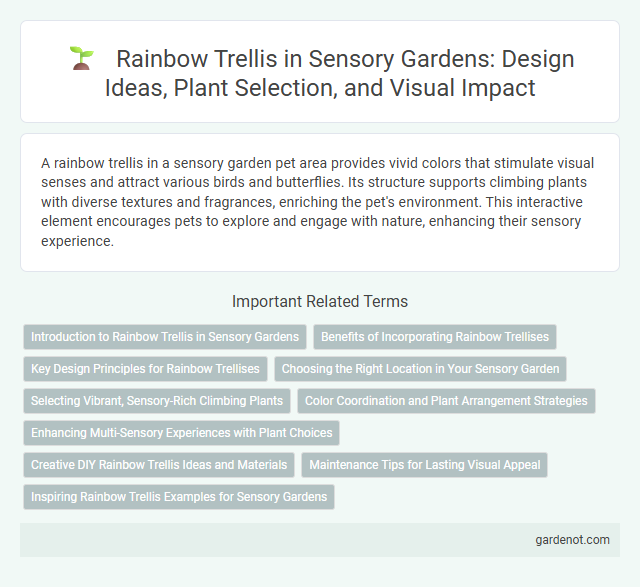 Rainbow Trellis in Sensory Gardens: Design Ideas, Plant Selection, and Visual Impact