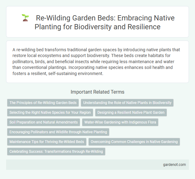 Re-Wilding Garden Beds: Embracing Native Planting for Biodiversity and Resilience
