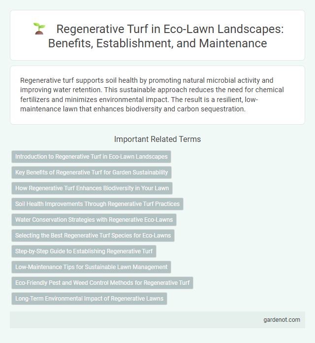 Regenerative Turf in Eco-Lawn Landscapes: Benefits, Establishment, and Maintenance