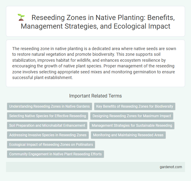 Reseeding Zones in Native Planting: Benefits, Management Strategies, and Ecological Impact