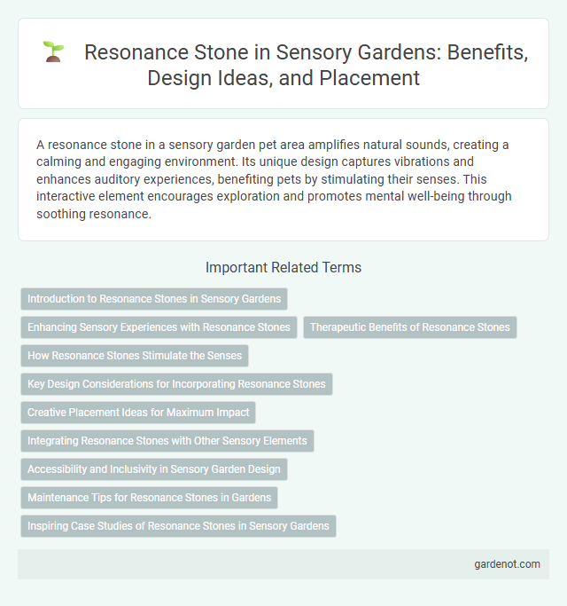 Resonance Stone in Sensory Gardens: Benefits, Design Ideas, and Placement