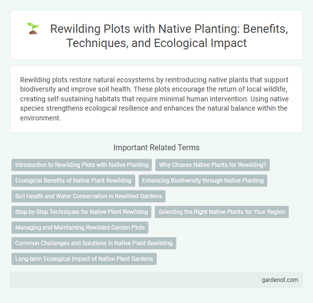 Rewilding Plots with Native Planting: Benefits, Techniques, and Ecological Impact