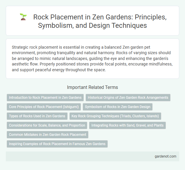 Rock Placement in Zen Gardens: Principles, Symbolism, and Design Techniques