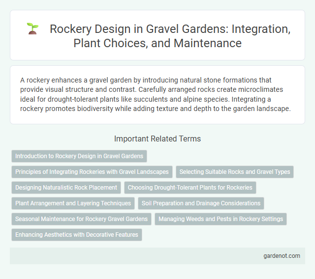 Rockery Design in Gravel Gardens: Integration, Plant Choices, and Maintenance