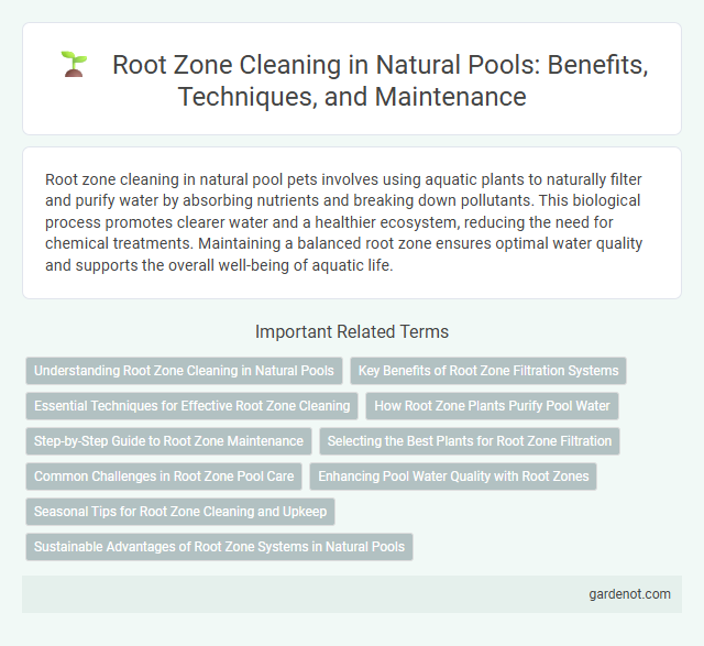 Root Zone Cleaning in Natural Pools: Benefits, Techniques, and Maintenance