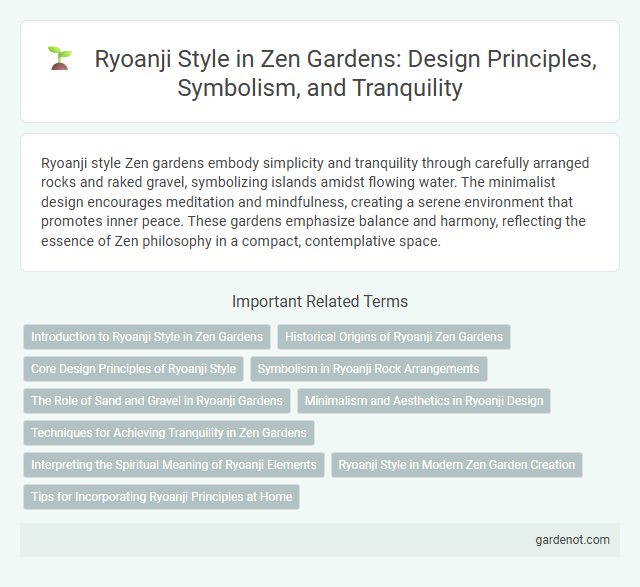Ryoanji Style in Zen Gardens: Design Principles, Symbolism, and Tranquility