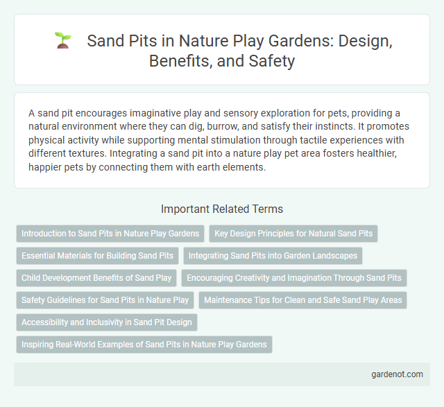 Sand Pits in Nature Play Gardens: Design, Benefits, and Safety