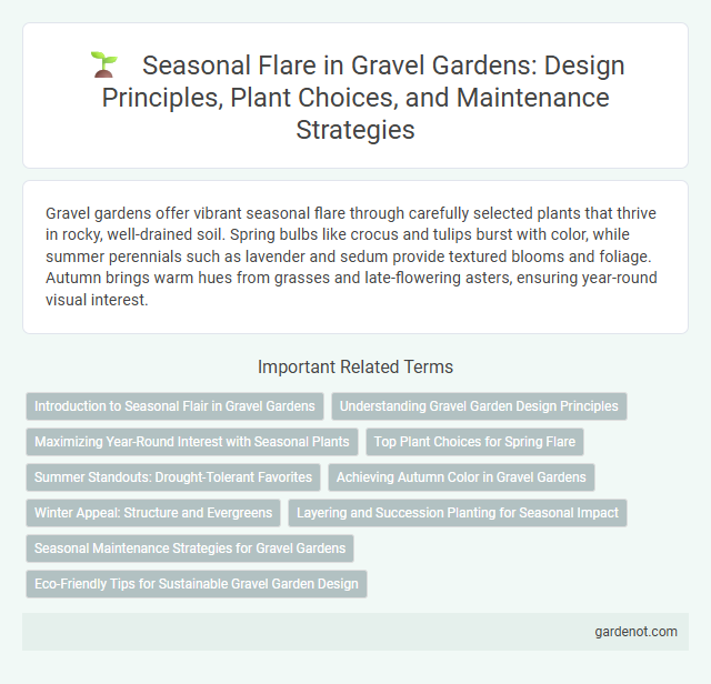 Seasonal Flare in Gravel Gardens: Design Principles, Plant Choices, and Maintenance Strategies