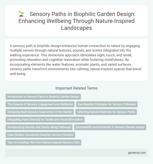 Sensory Paths in Biophilic Garden Design: Enhancing Wellbeing Through Nature-Inspired Landscapes