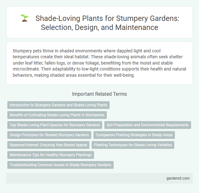 Shade-Loving Plants for Stumpery Gardens: Selection, Design, and Maintenance