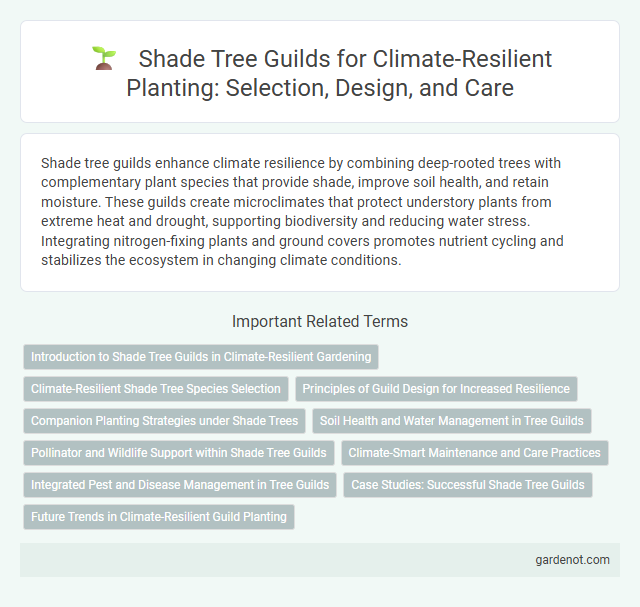 Shade Tree Guilds for Climate-Resilient Planting: Selection, Design, and Care